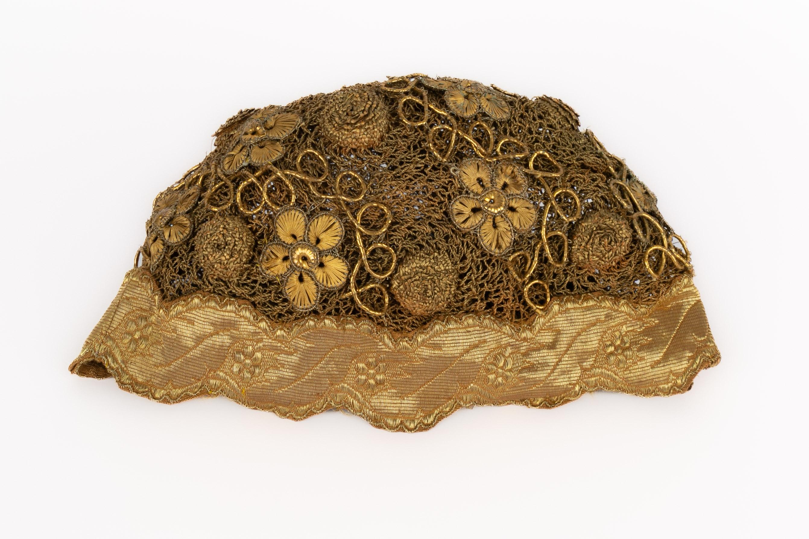 Golden hat 1920s Marrón en venta