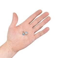 Orecchini con turchese e argento Golden Hill