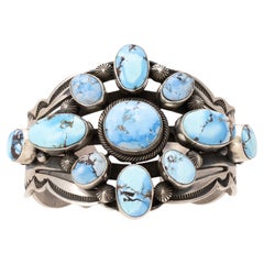 Golden Hill Turquoise Cuff Bracelet