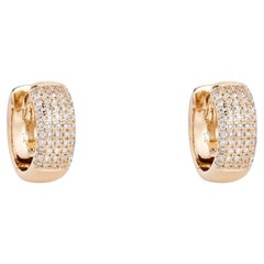Golden Horizon Bliss 14K (or 18k upon request) Yellow Gold Huggies Earrings