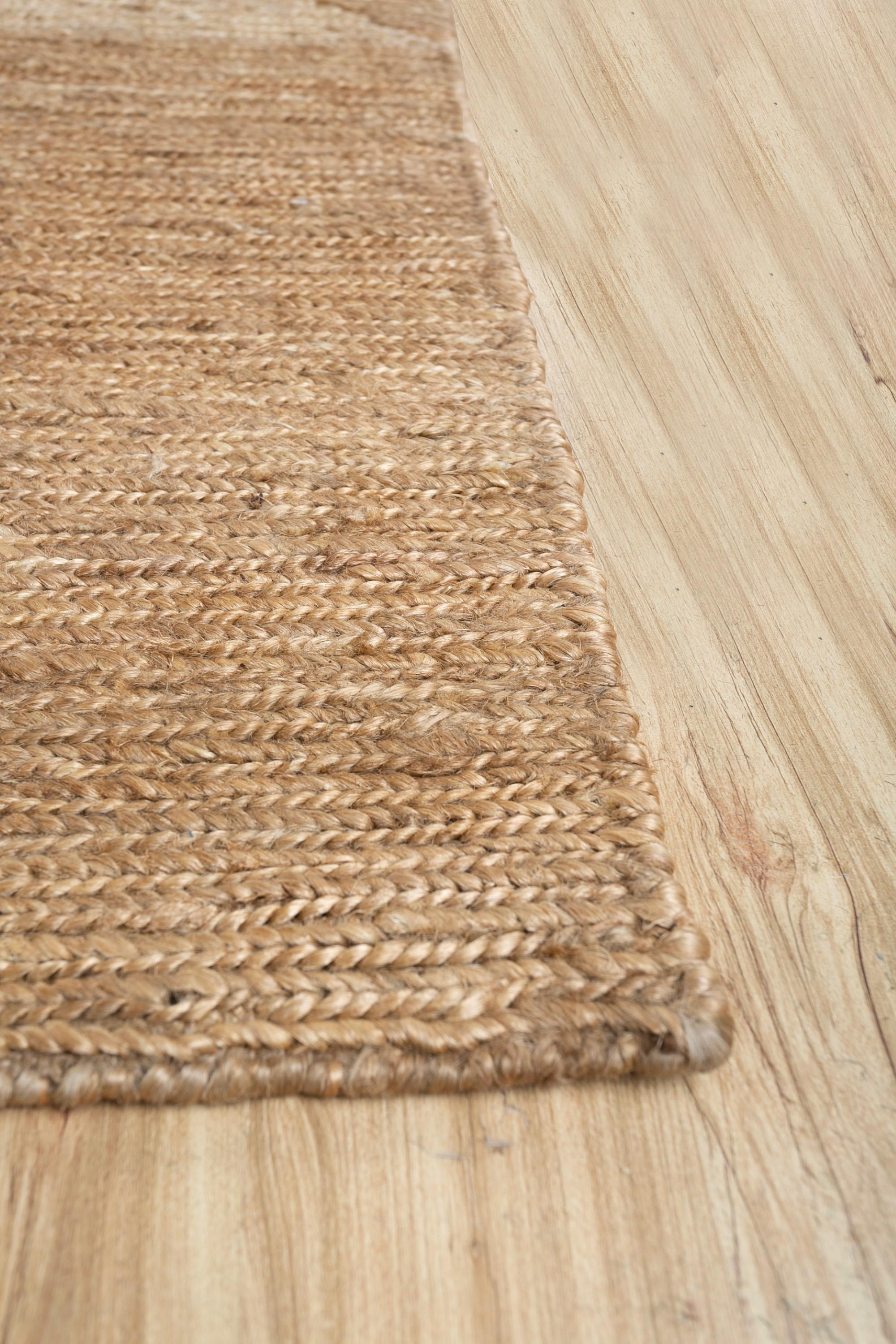 Modern Golden Horizon Peach & Cloud White 180x270 cm Flatweave Rug For Sale