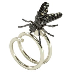 Golden Insect Ring
