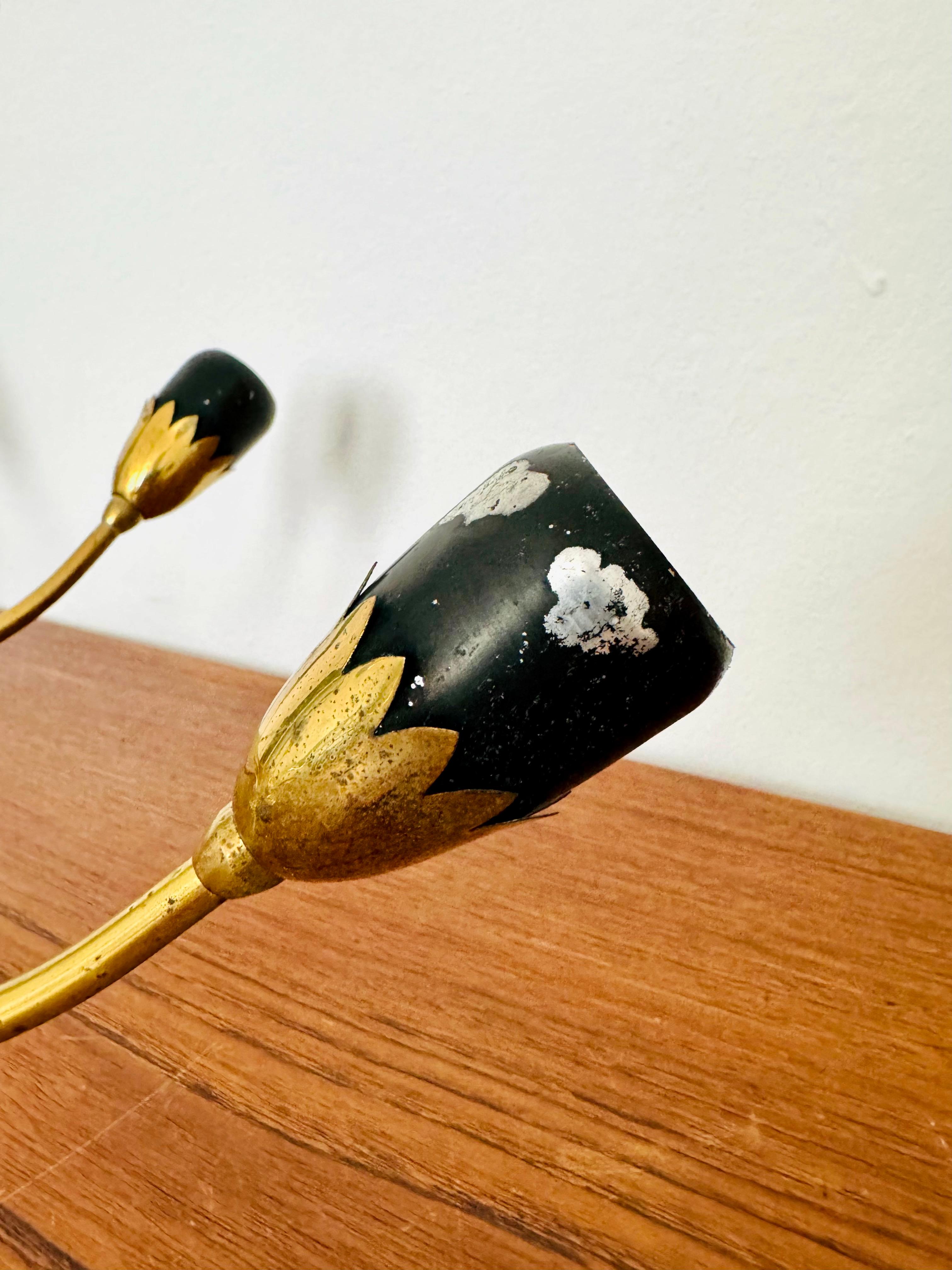 Lampada da incasso in ottone italiano dorato in vendita 10