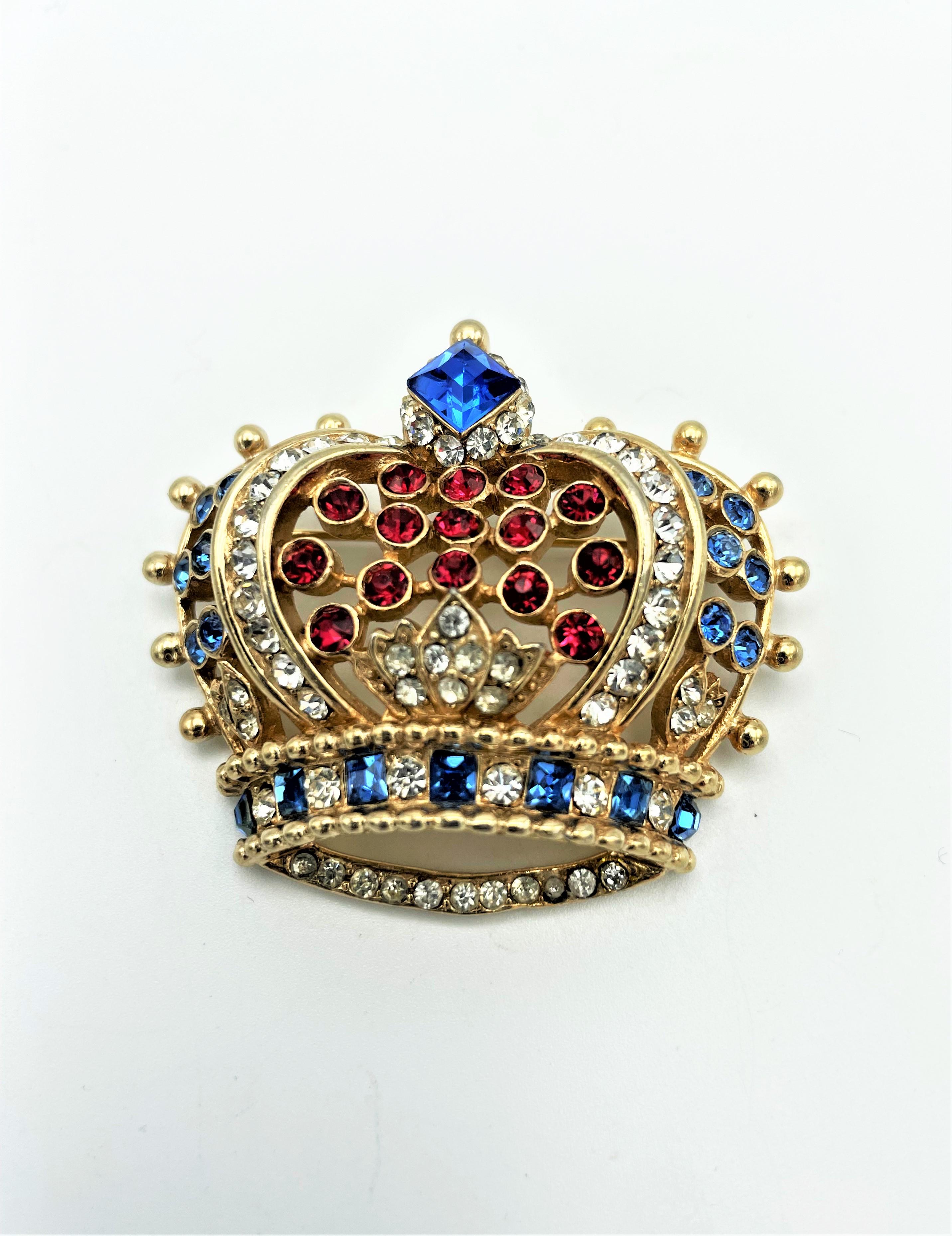 jubilee crown brooch