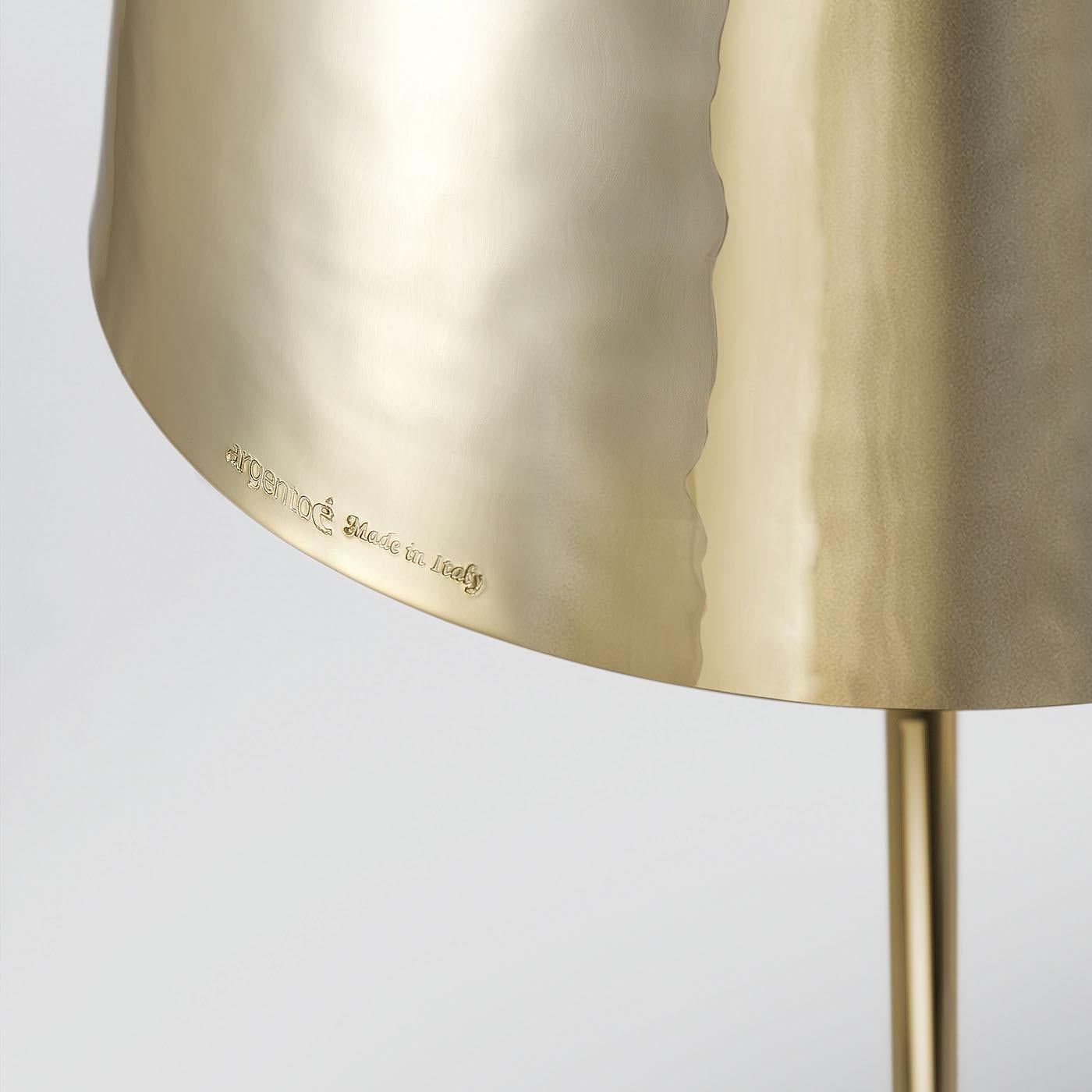 Italian Golden Lamp #2 by Itamar Harari For Sale