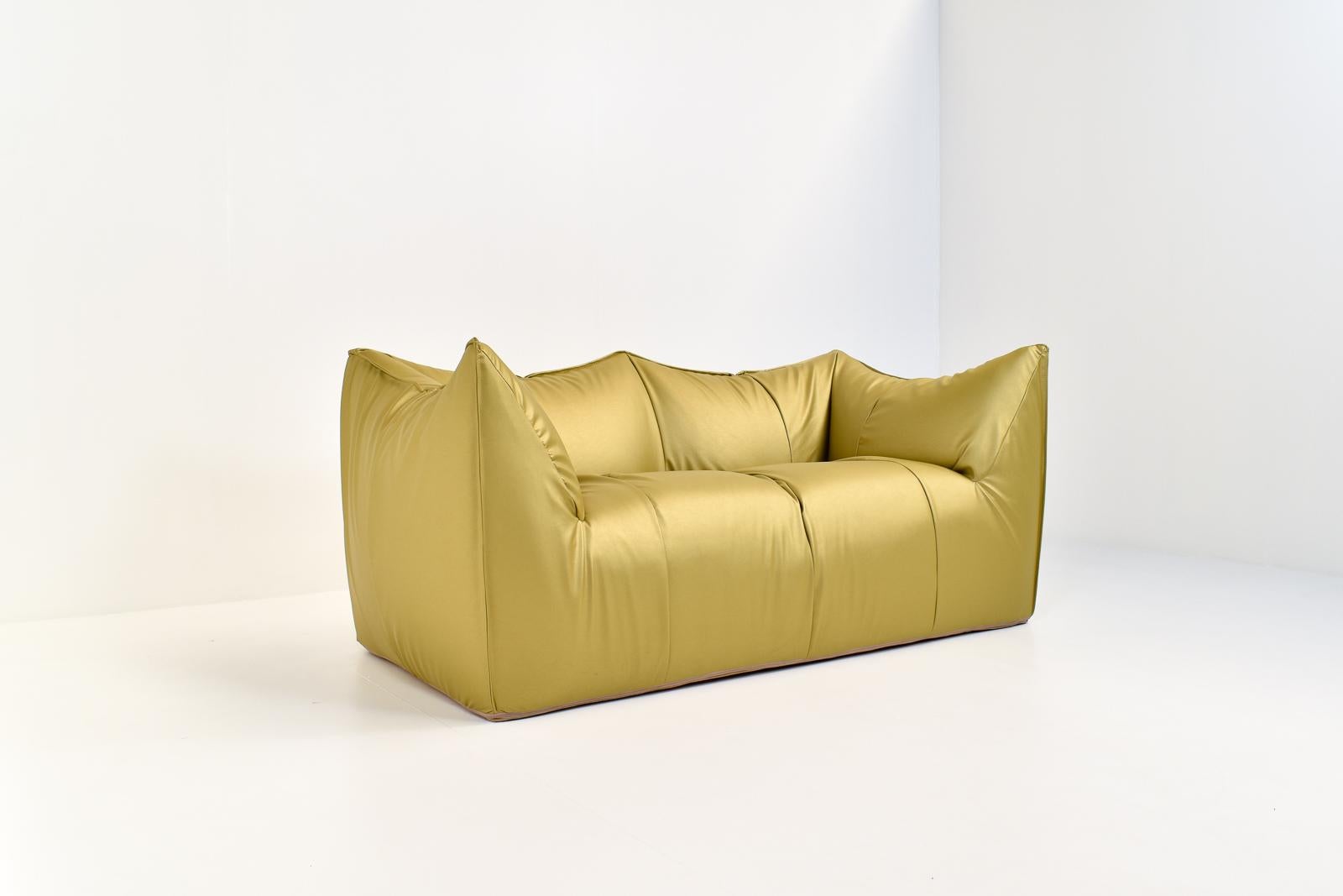 Italian Golden Le Bambole Sofa by Mario Bellini for B&B Italia
