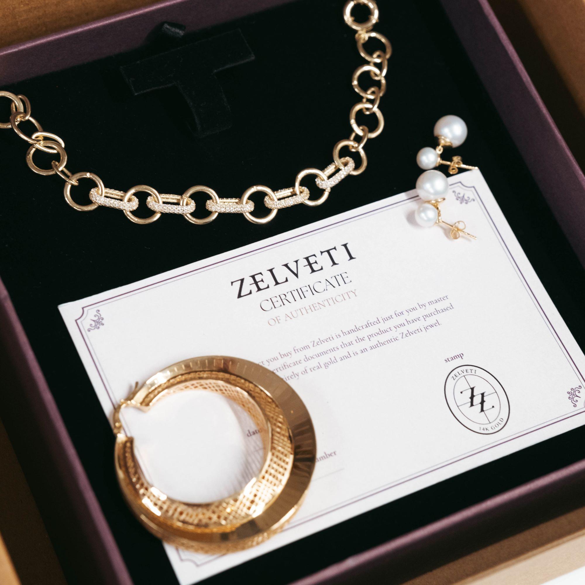 Goldene Blatt-Tropfen-Ohrringe mit natürlichem Malachit - Handarbeit aus 14K Gold für Damen oder Herren im Angebot