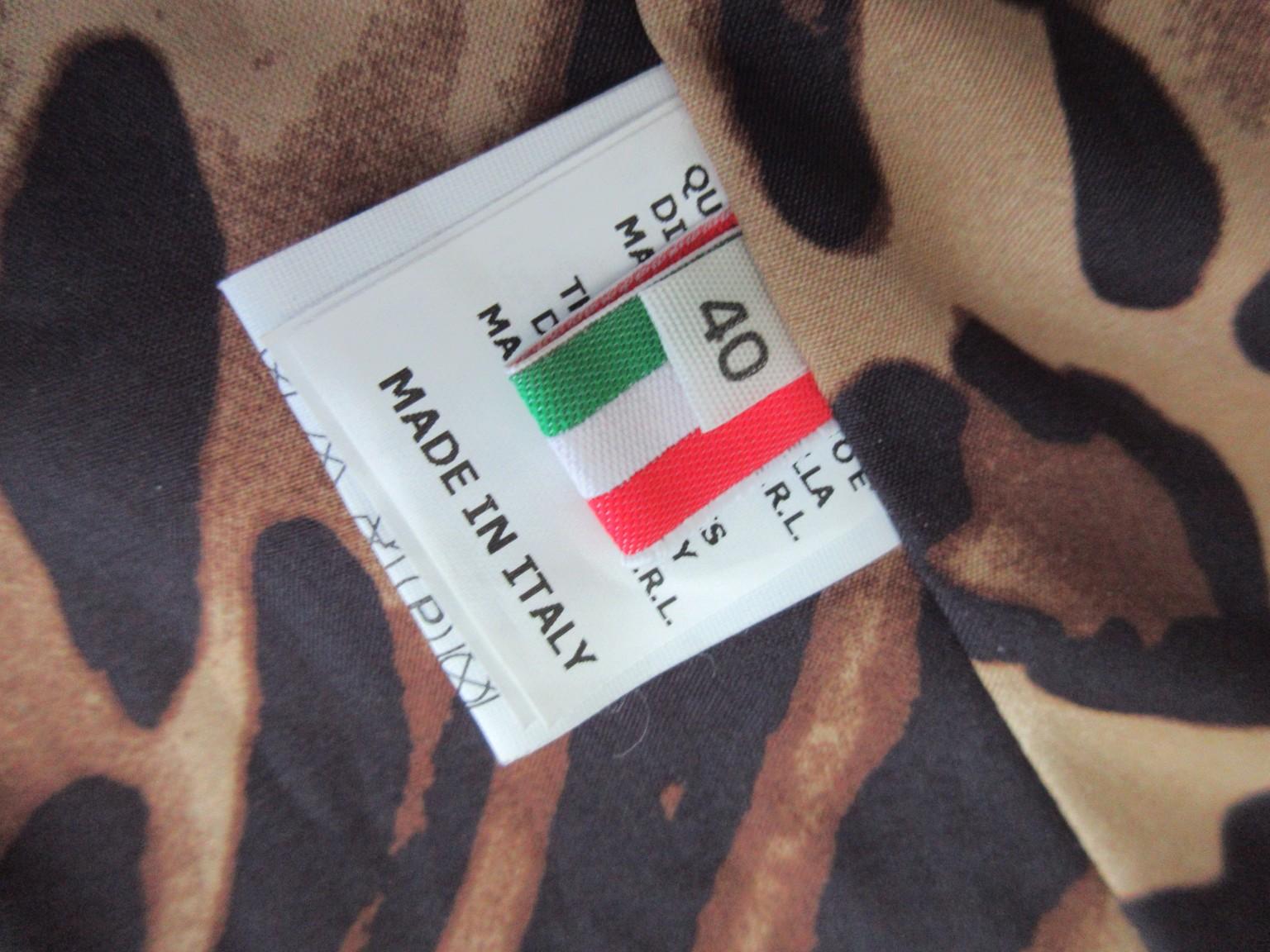 Giacca in pelle dorata con borchie Small in vendita 1