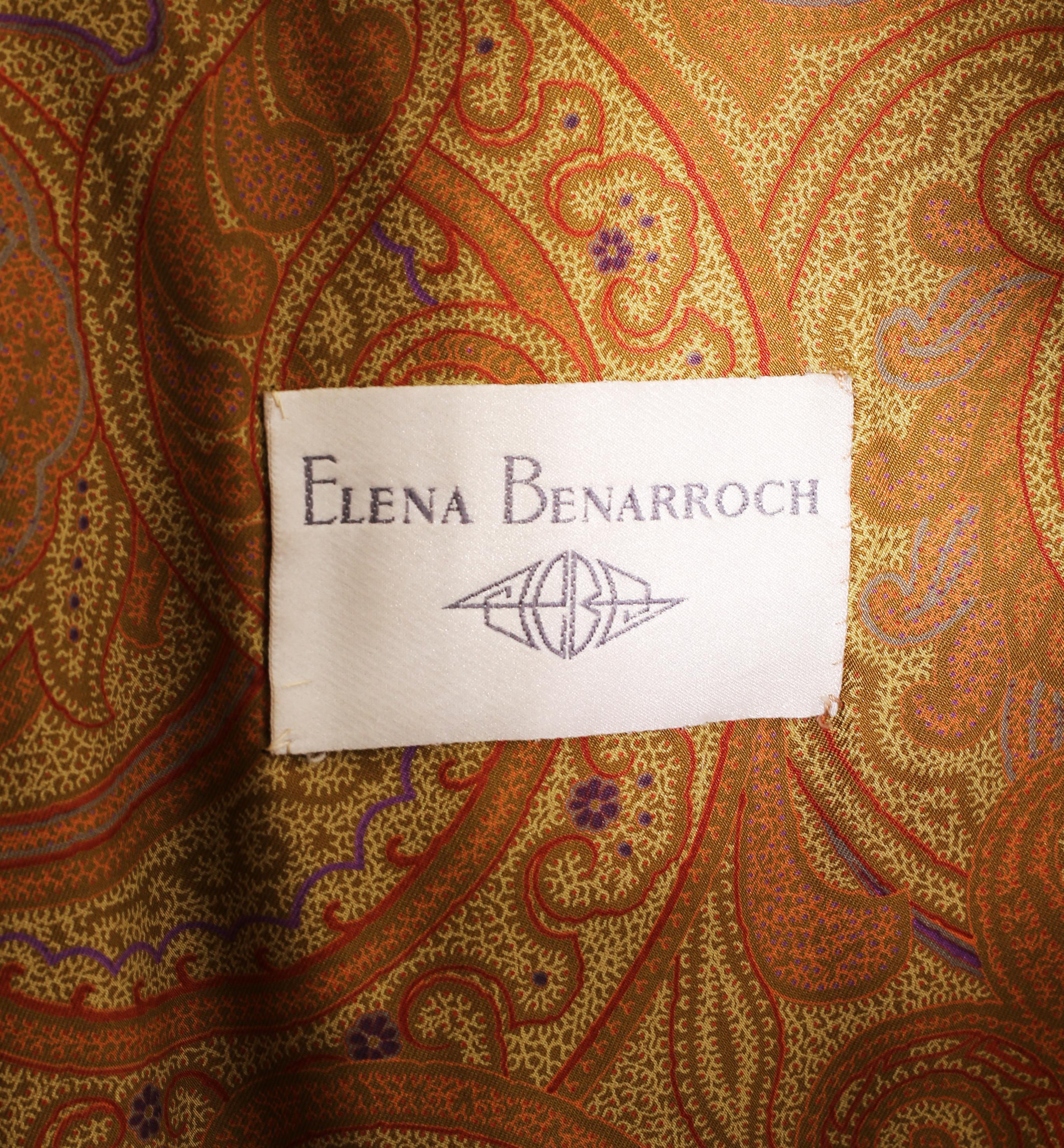 Golden lightweight sheared mink cape coat by Elena Benarroch  In Excellent Condition In  Bilbao, ES