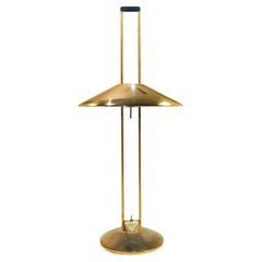 Golden limited edition. Table lamp by Jorge Pensi for B-Lux, Spain, 1980s