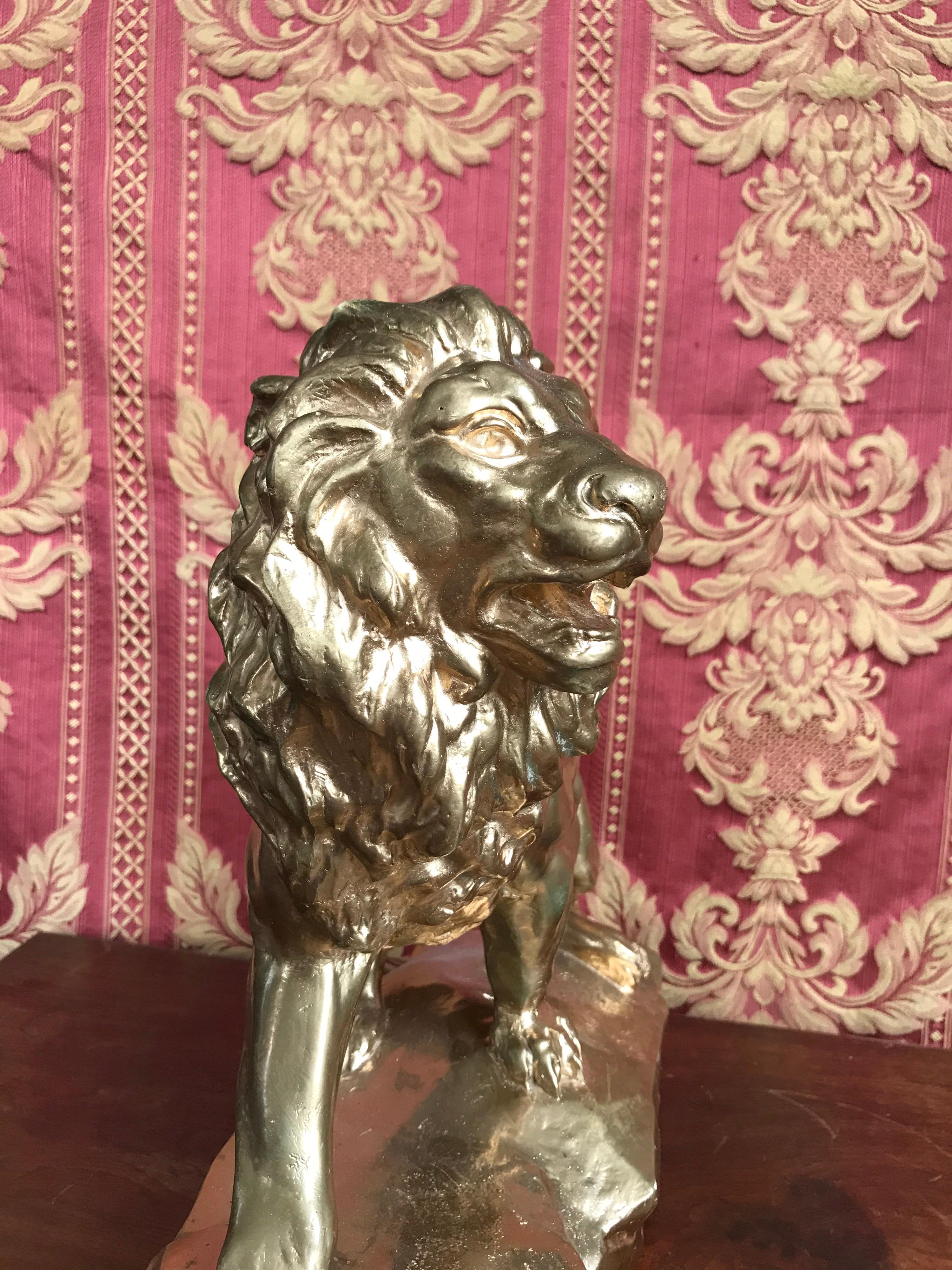 Golden Lion, circa 1950 For Sale 2