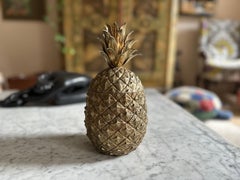 Golden Mauro Manetti Pineapple Ice Bucket from Florence, Italy, circa 1970