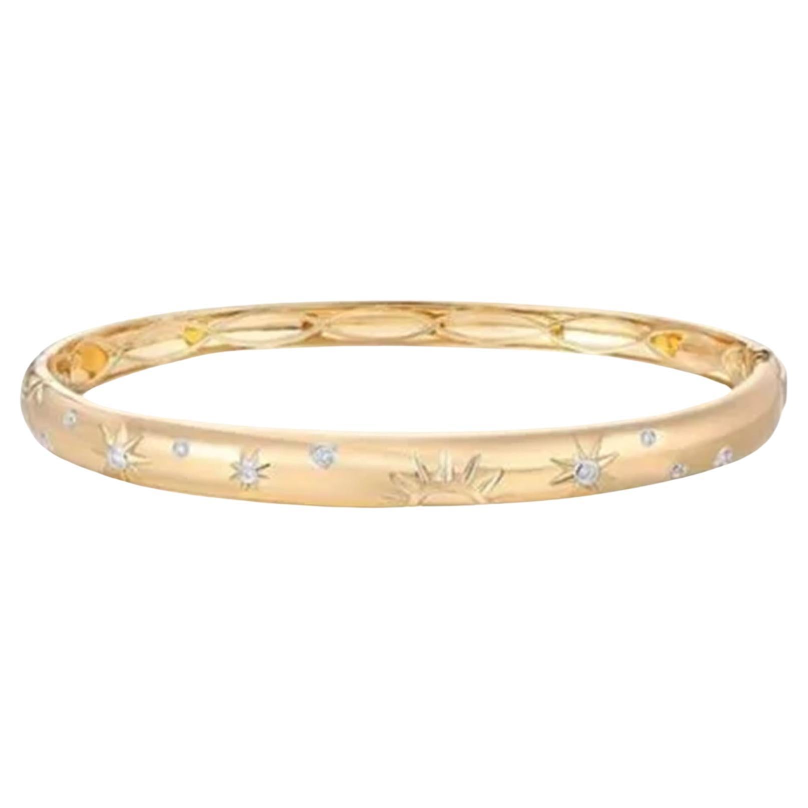 Bracciale in oro giallo Golden Meadow 14K (o 18k su richiesta)