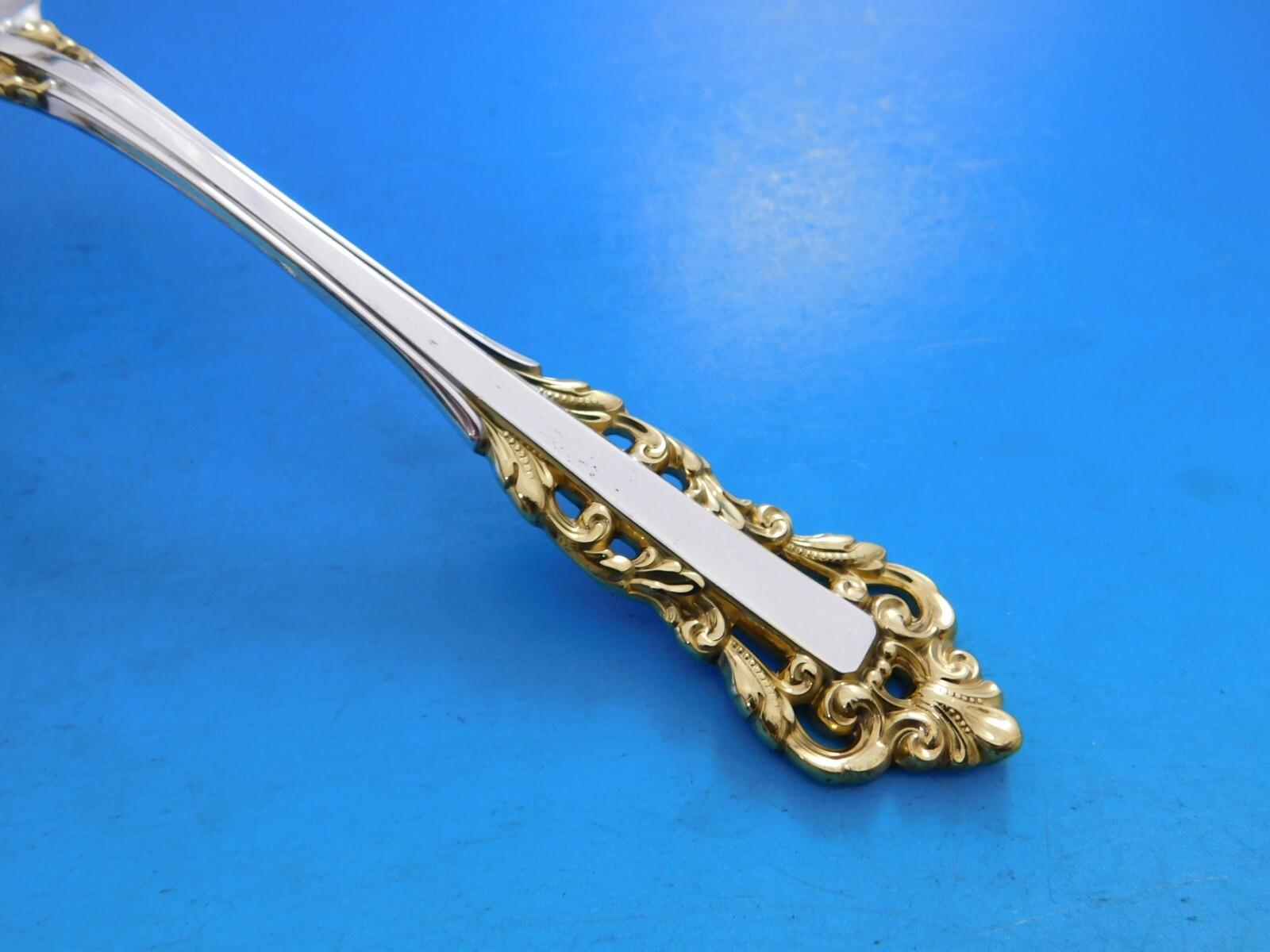Golden Medici by Gorham Sterling Silver Flatware Set for 8 Service 50 pcs Dinner en vente 1