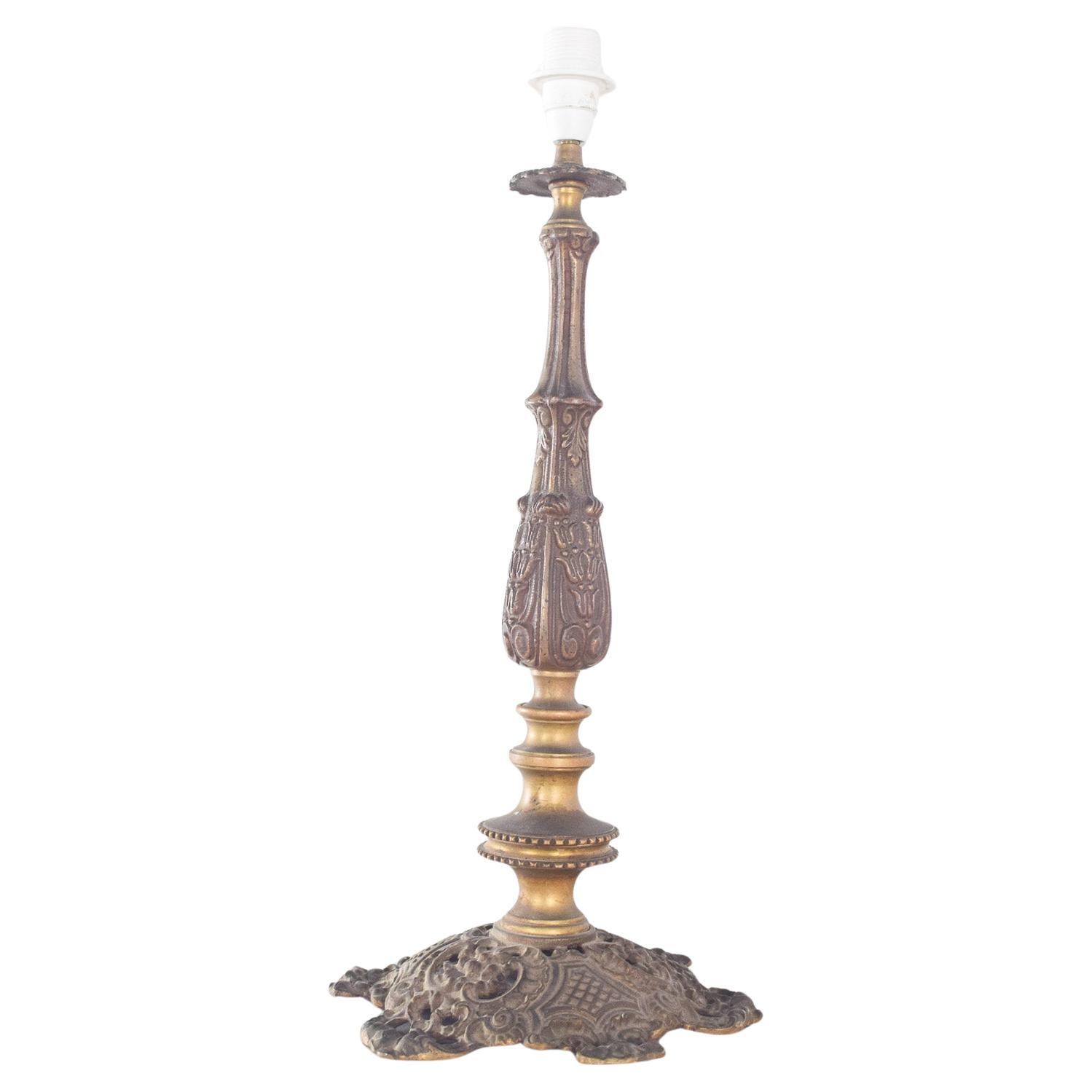 Golden Metal Table Lamp