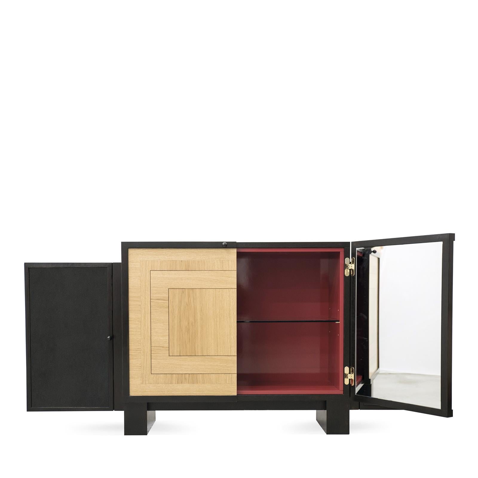 Modern Golden Midnight Sideboard by Chiara Provasi For Sale