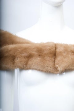 Golden Mink Narrow Stole
