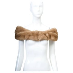Golden Mink Narrow Stole