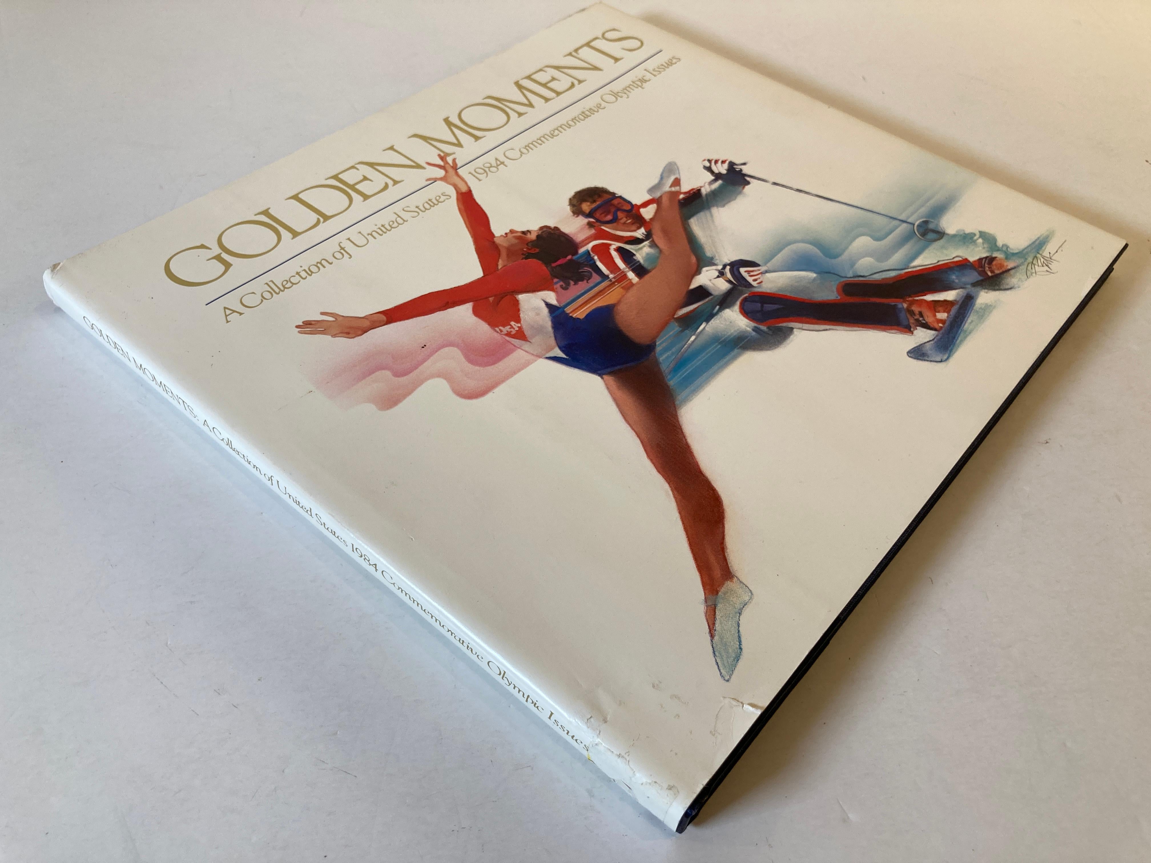 American Classical Golden Moments: a Collection of United States 1984 Commemorative Olympic Issues For Sale