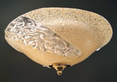 Monture affleurante Murano doré