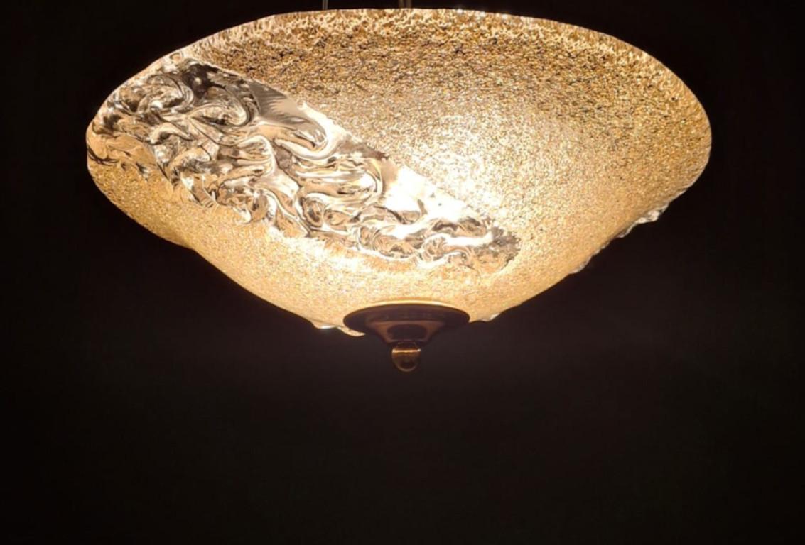 Golden Murano Flush Mount For Sale 2