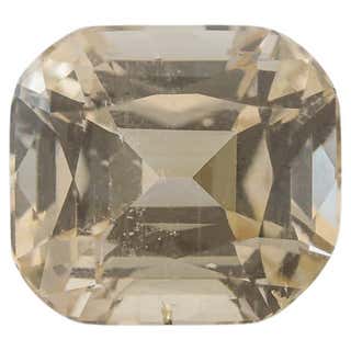 3.15 Carat Natural Loose Golden Topaz Square Shape Gemstone For Sale at ...