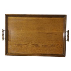 Golden Oak Arts and Crafts Country Tray   A good honest piece