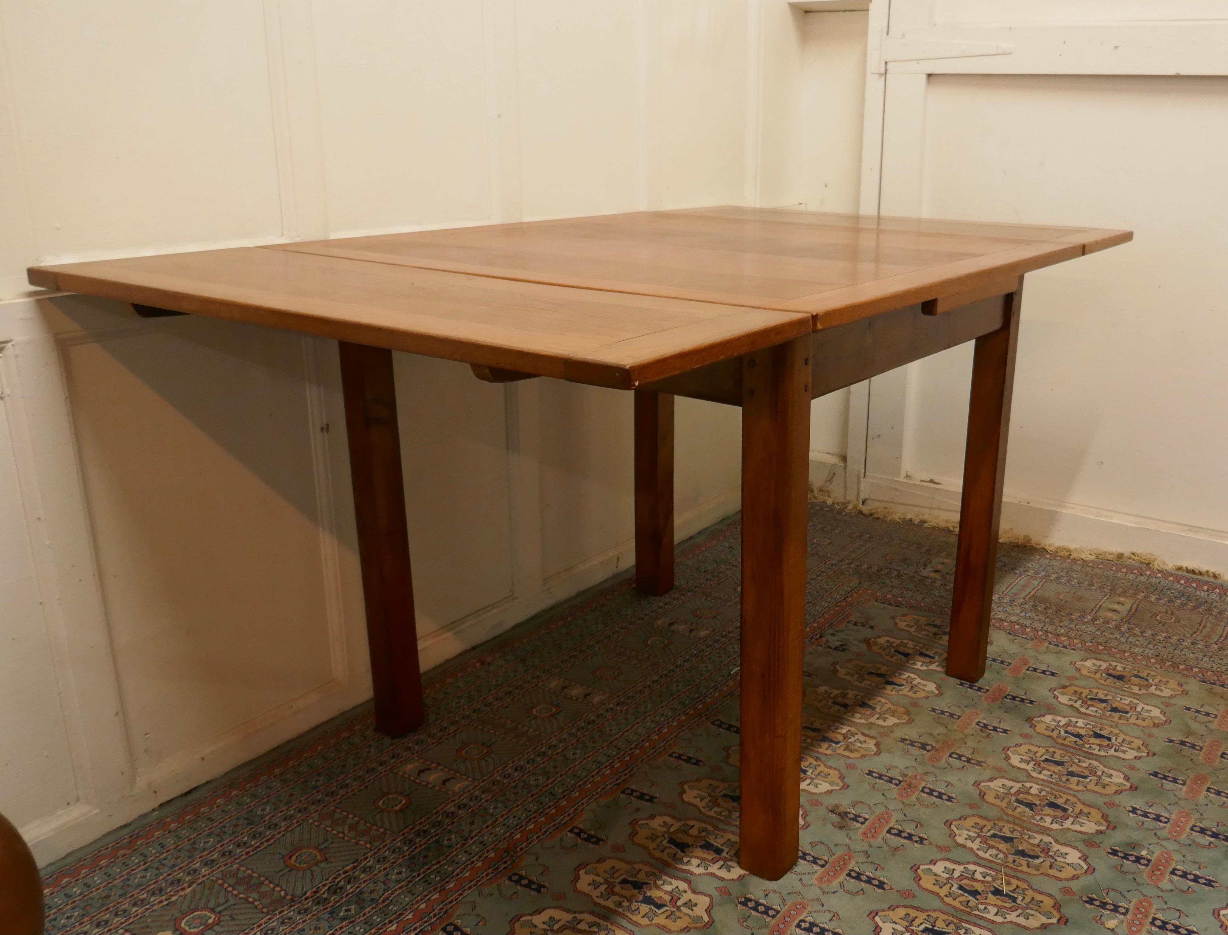 antique draw leaf table for sale