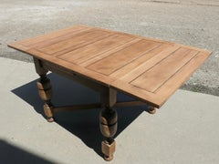 Golden Oak Cottage Draw Leaf Table  This is a small size piece