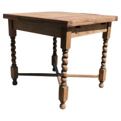 Golden Oak Cottage Draw Leaf Table  This is a small size piece