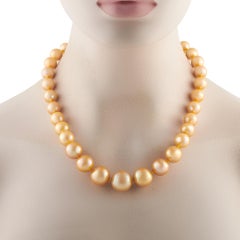 Golden Pearl Necklace MF31-022026