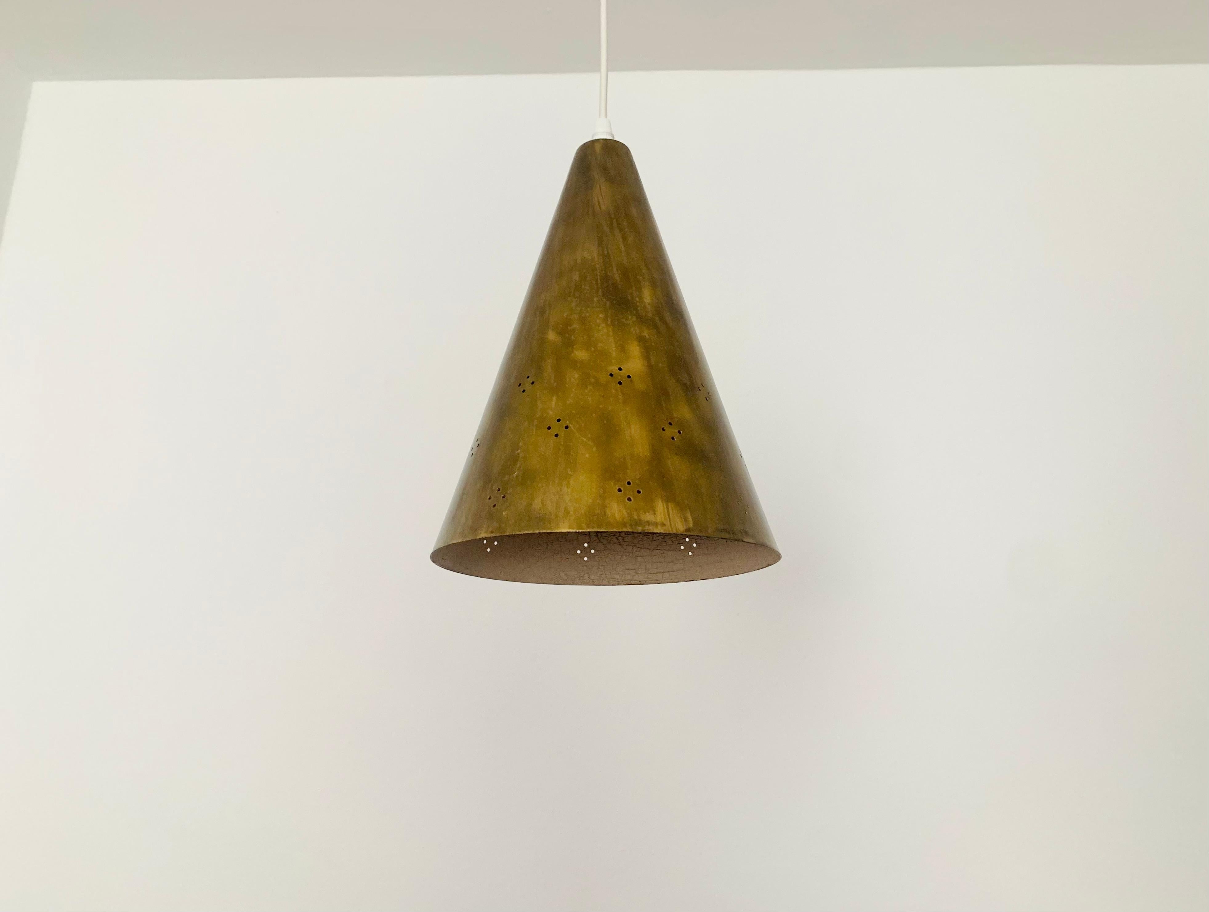Italian Golden Pendant Lamp