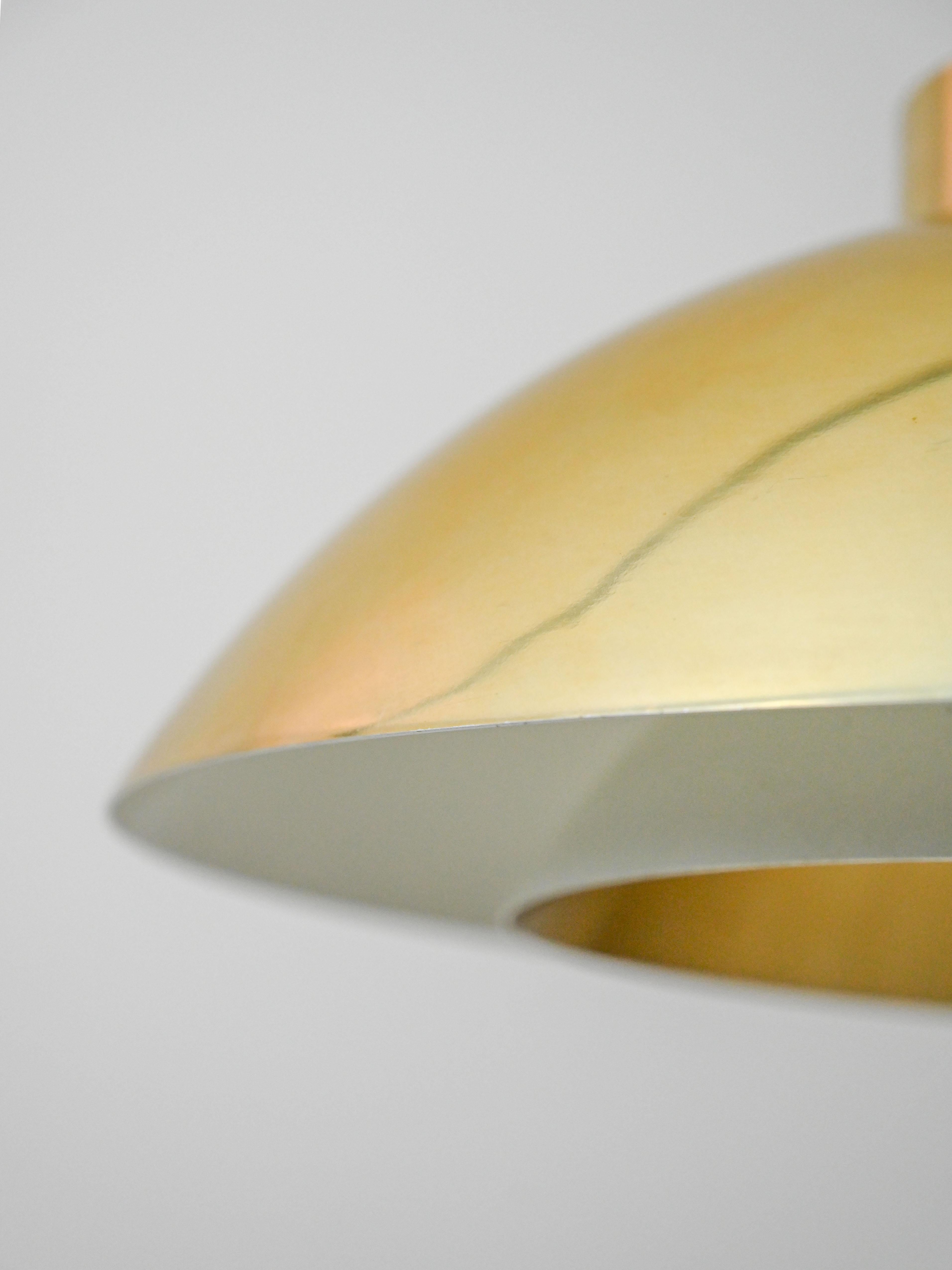 Golden Pendant Lamp In Good Condition For Sale In Brescia, IT