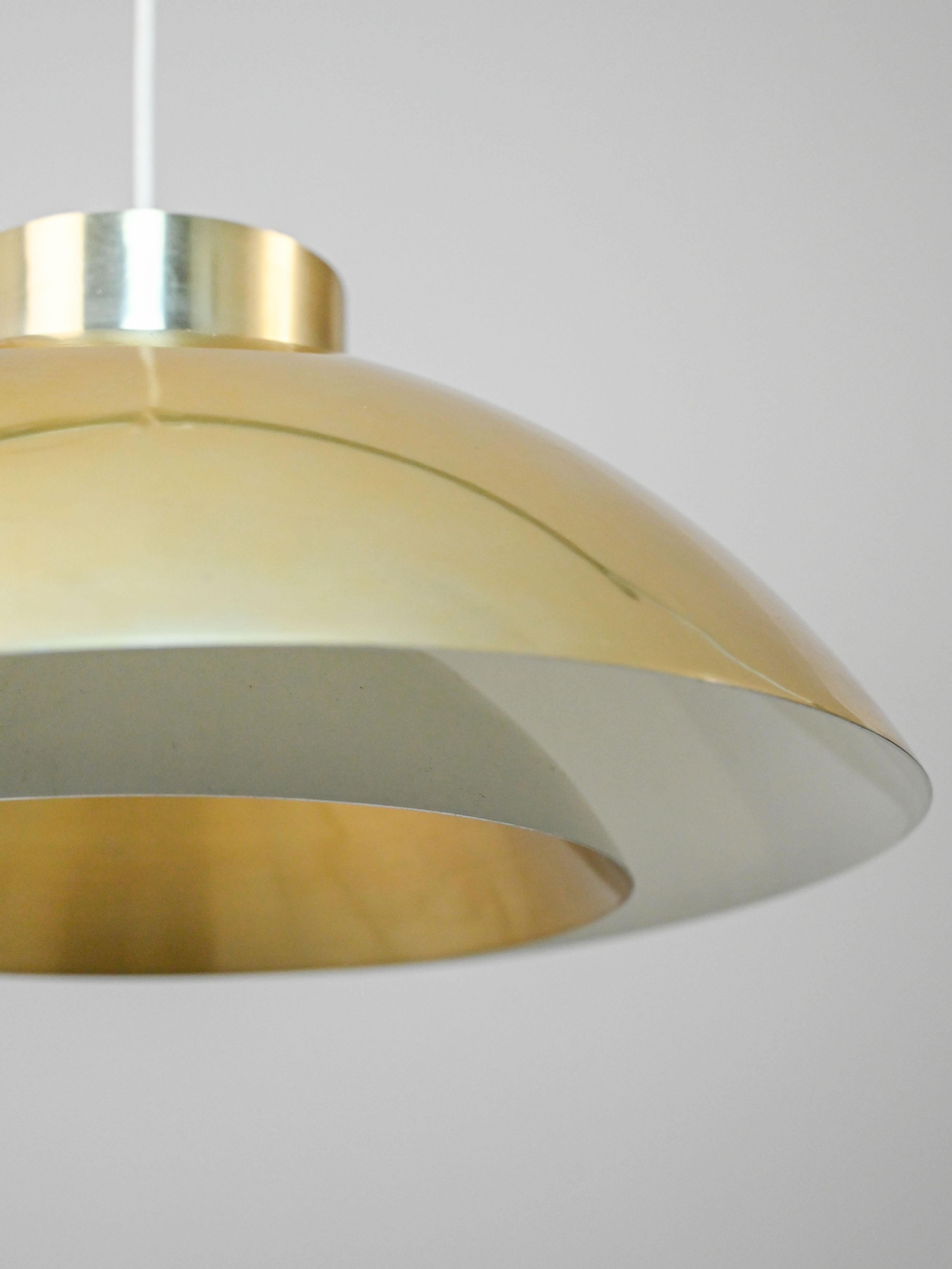 Metal Golden Pendant Lamp For Sale