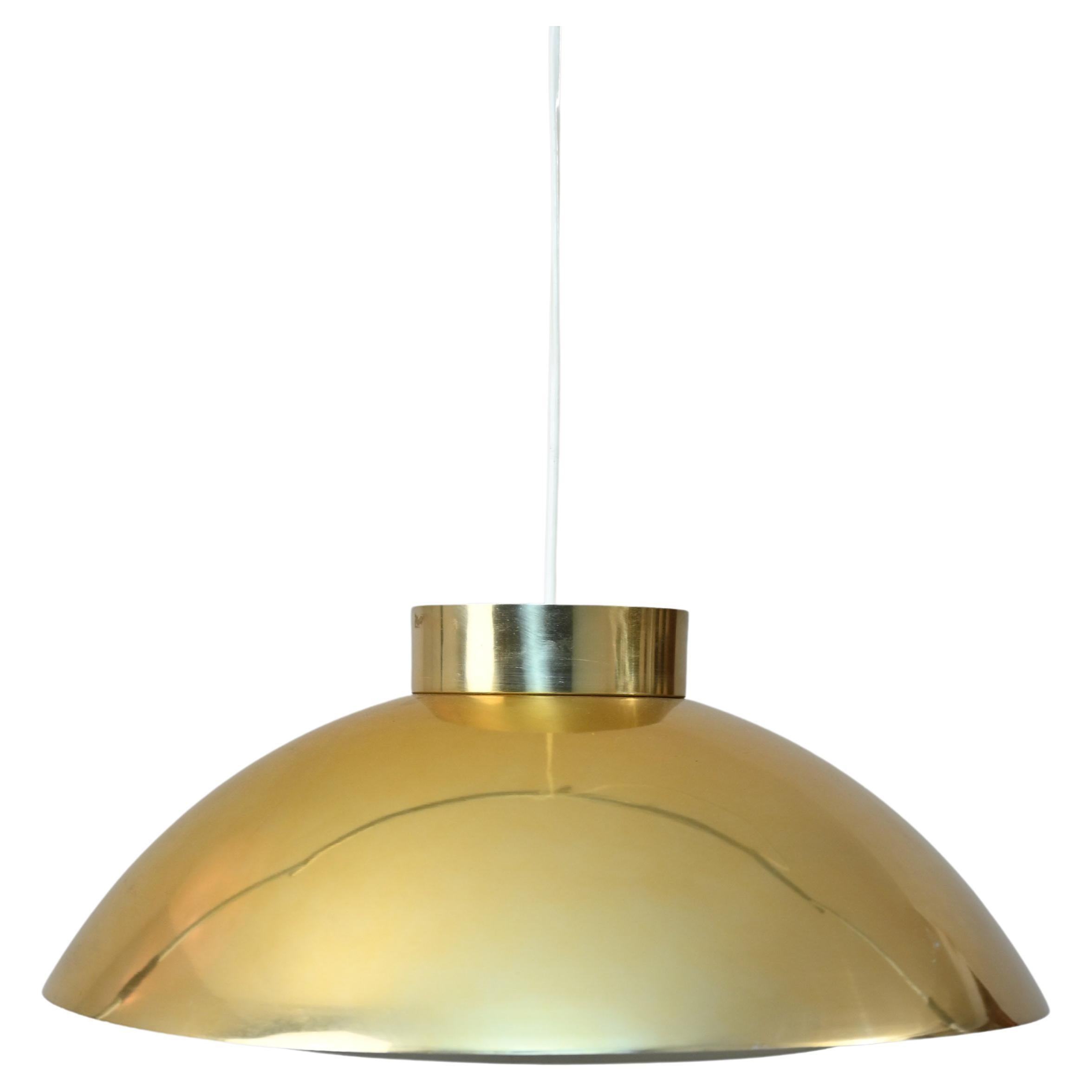 Golden Pendant Lamp For Sale