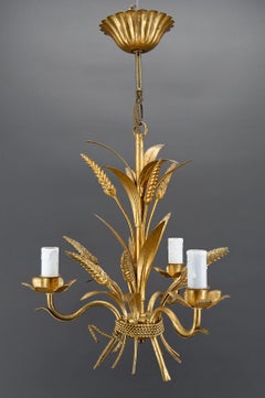 Golden Pendant with Ears of Wheat, circa 1960