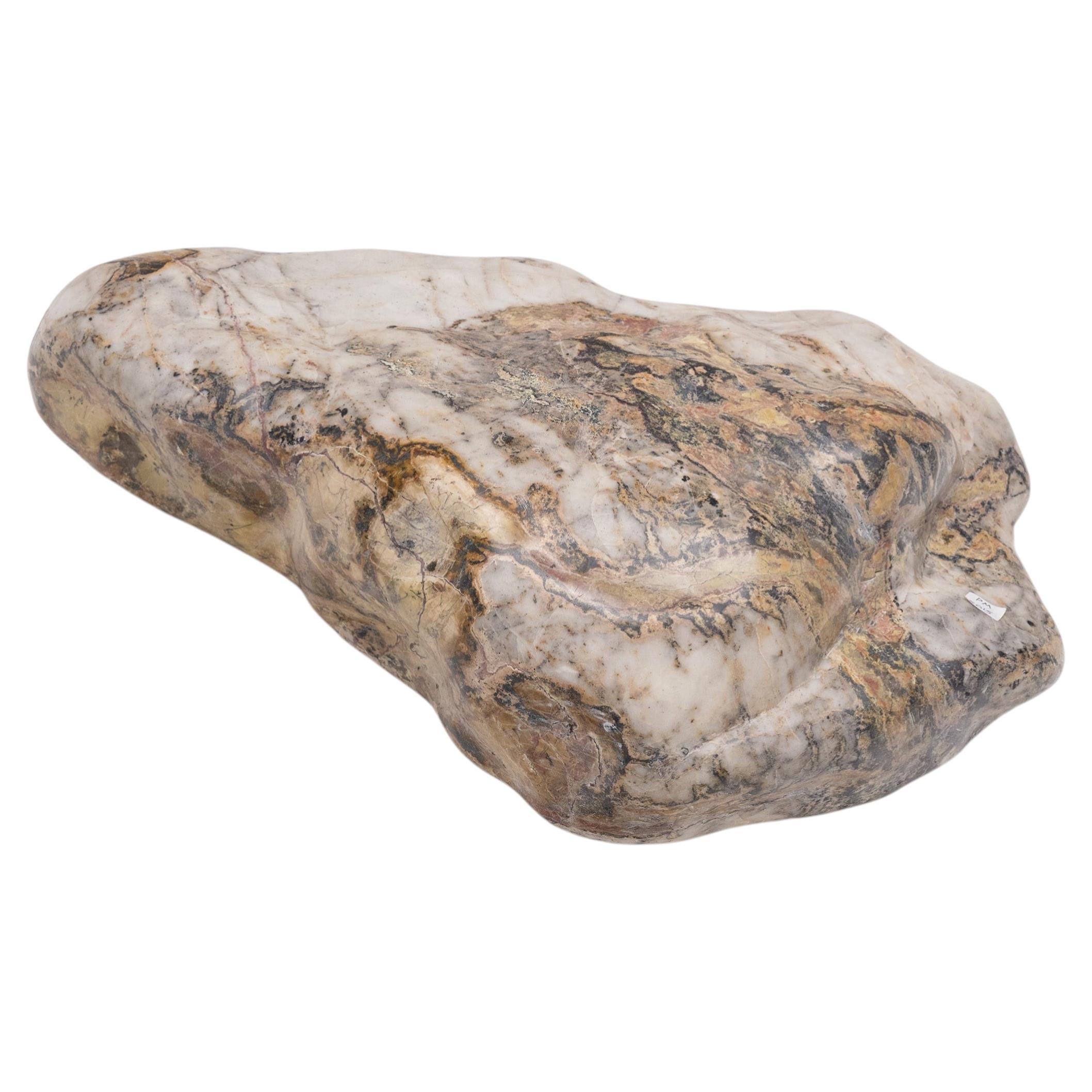 "Golden Pine" Chinese Meditation Stone Boulder For Sale