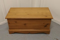 Golden Pine Coffer, Blanket Box or Coffee Table
