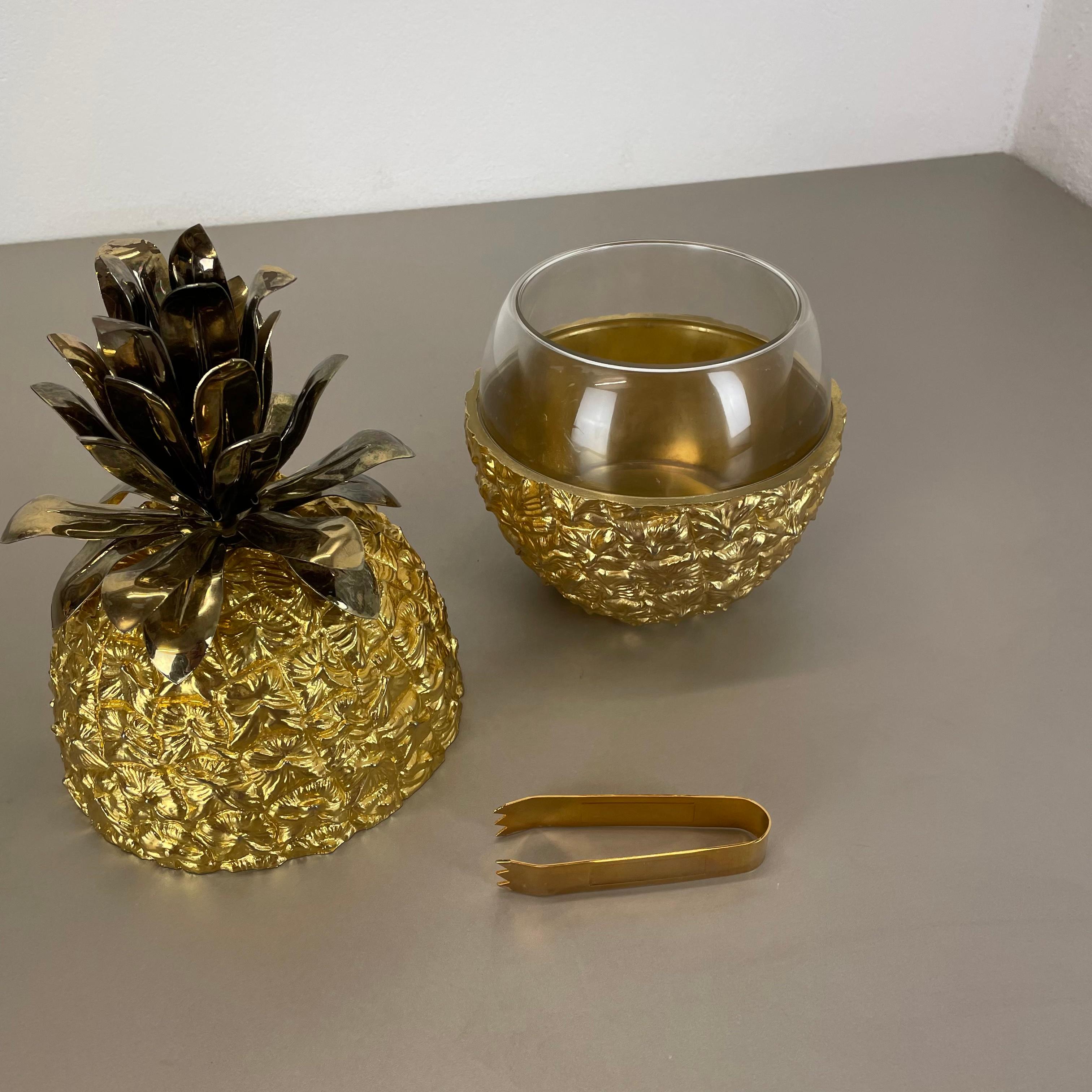 Goldenes Ananas-Eiswürfel-Element aus der Turnwald-Kollektion ...