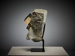 Golden Pyrite on Matrix