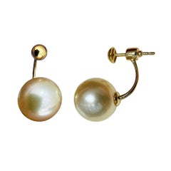 Gold Stud Earrings