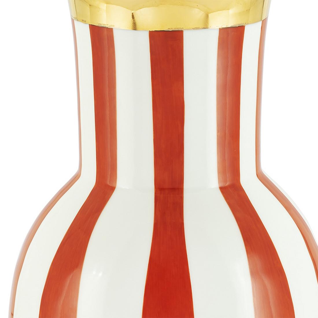 Golden Red Medium Vase In New Condition For Sale In Paris, FR