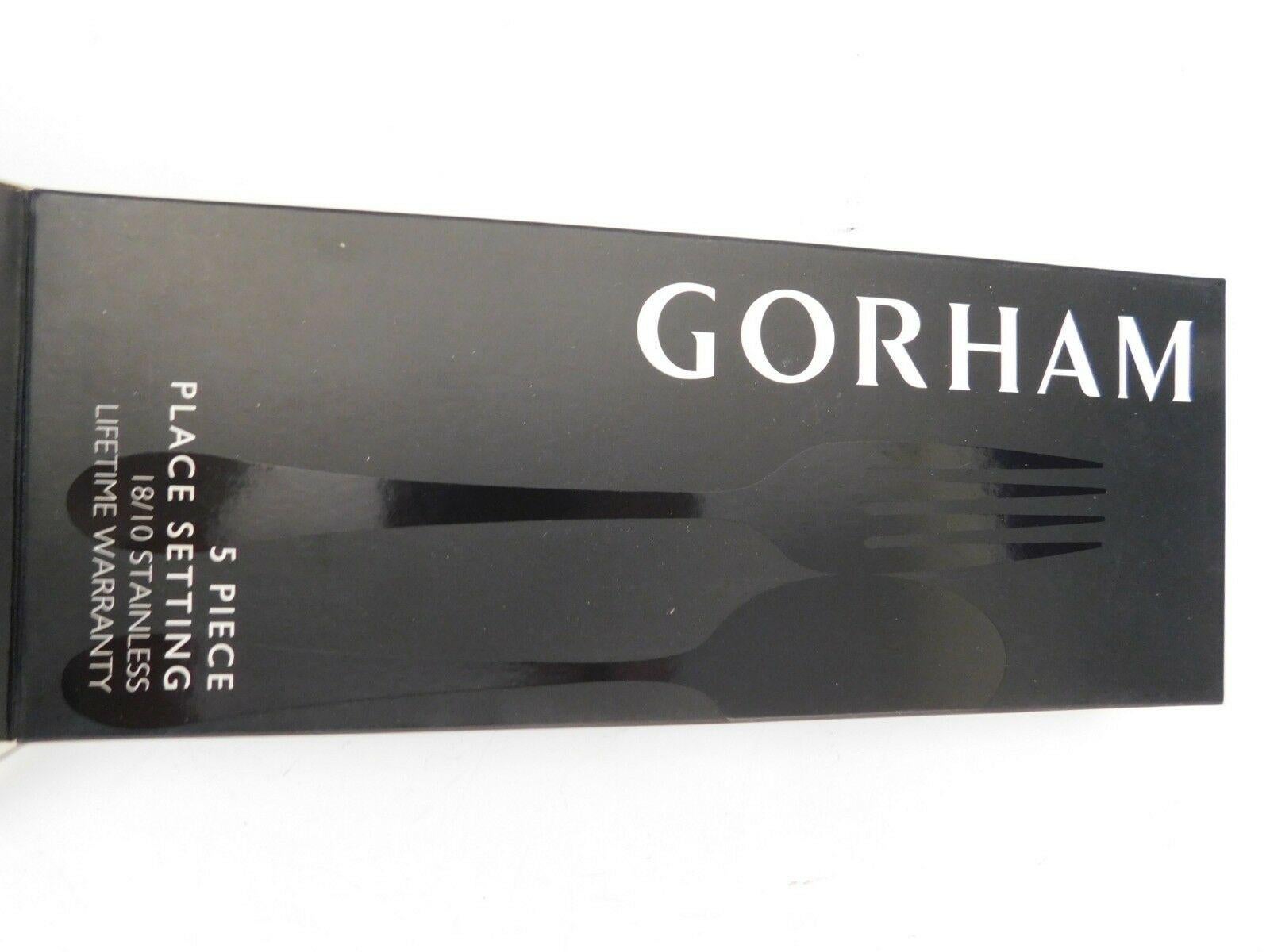 gorham golden ribbon edge flatware