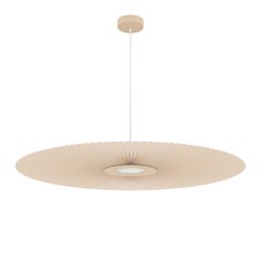 Lampe à suspension Carmen, couleur sable doré, L 120 par HARTO