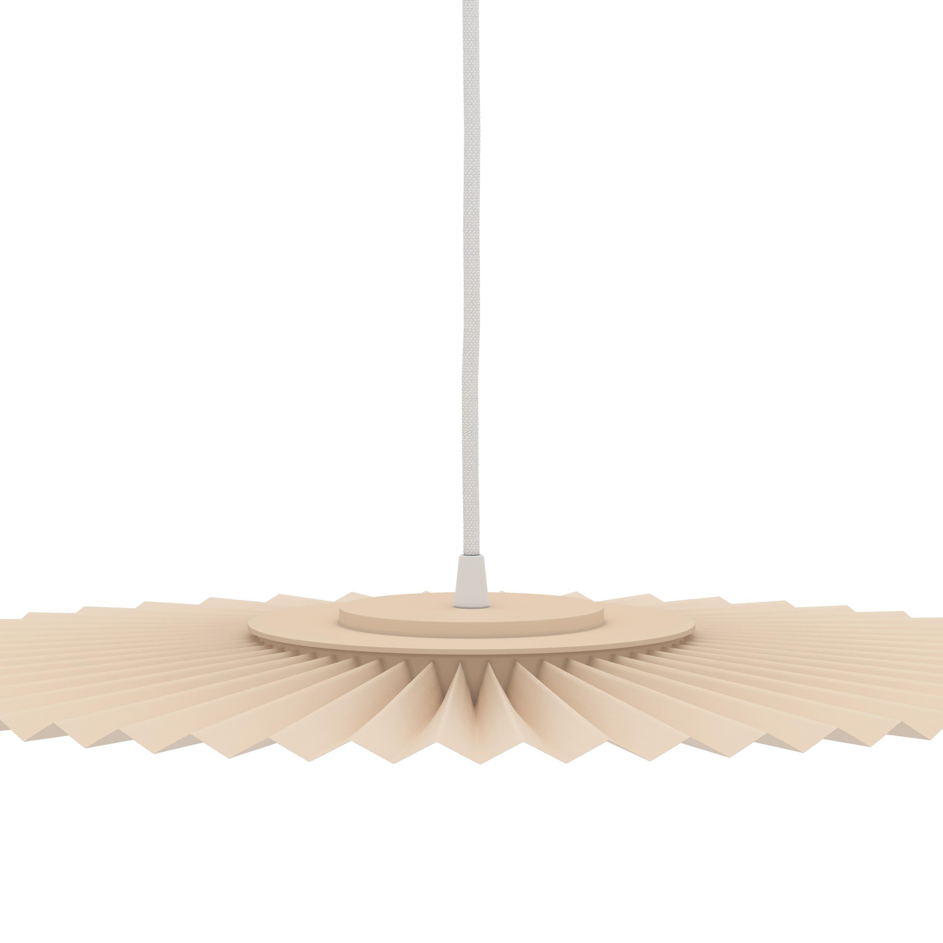 Portuguese Golden Sand Carmen Pendant Lamp S 50 by HARTO For Sale