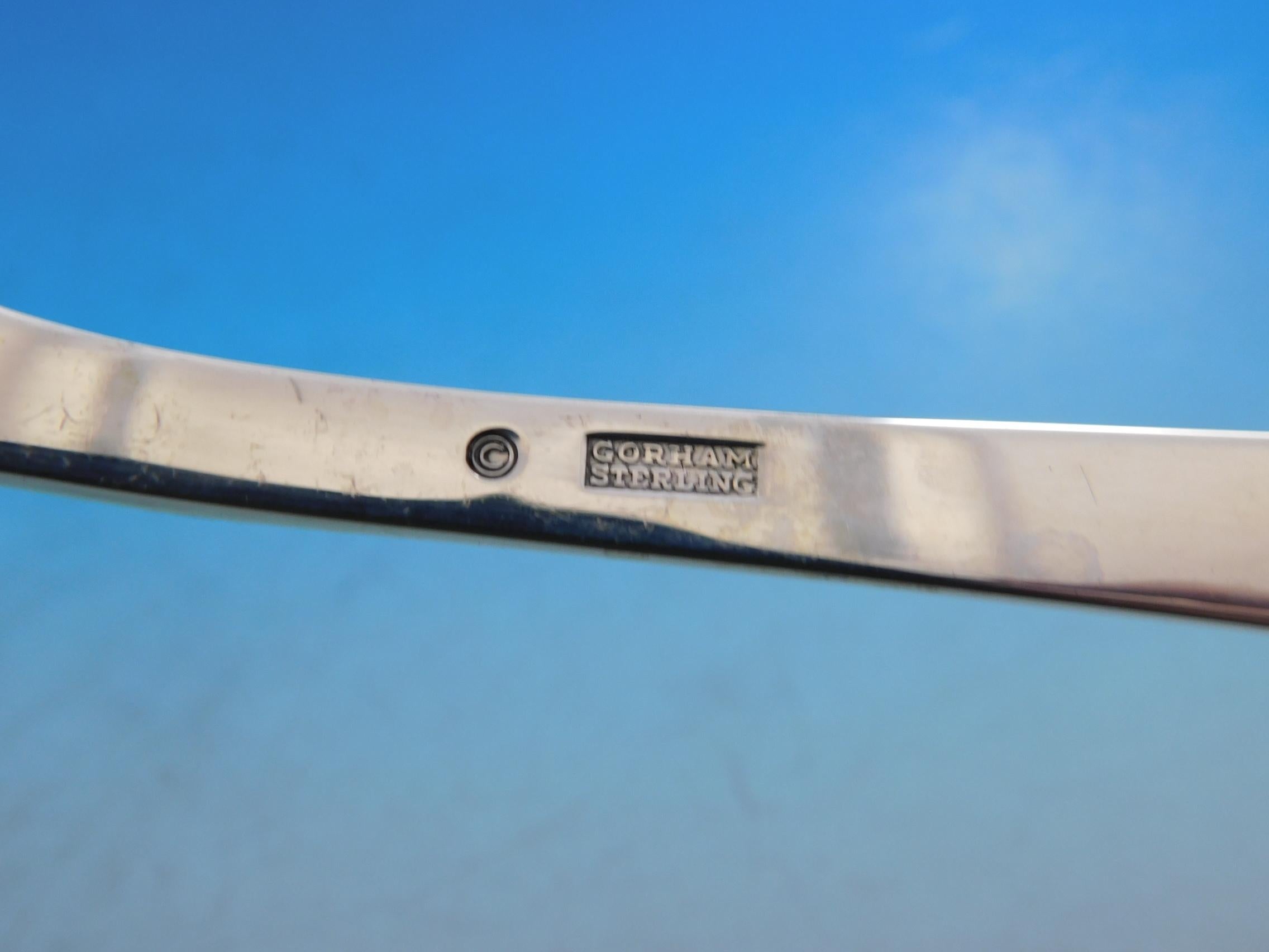 Service de couverts en argent sterling Golden Scroll par Gorham, 57 pièces en vente 1