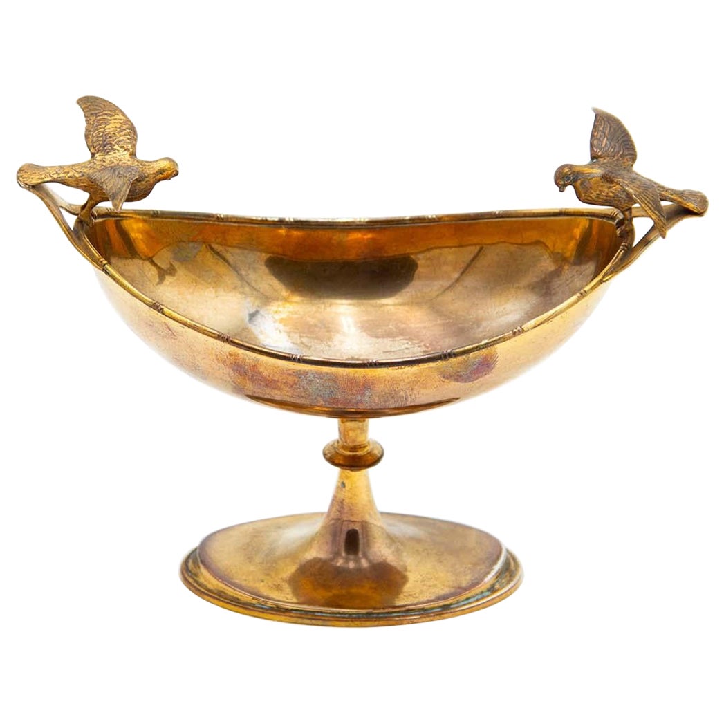 Golden silver gravy boat im Angebot