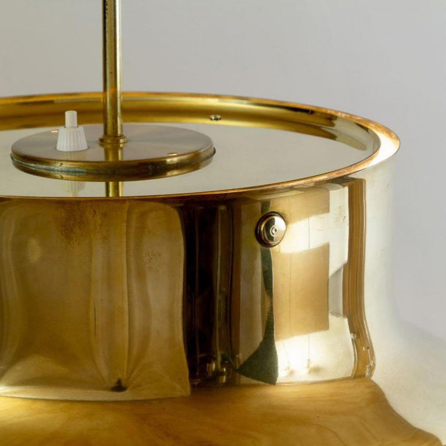 Mid-Century Modern Golden Solid Brass Bumling by Anders Pehrson for Atelje Lyktan, 1960s For Sale