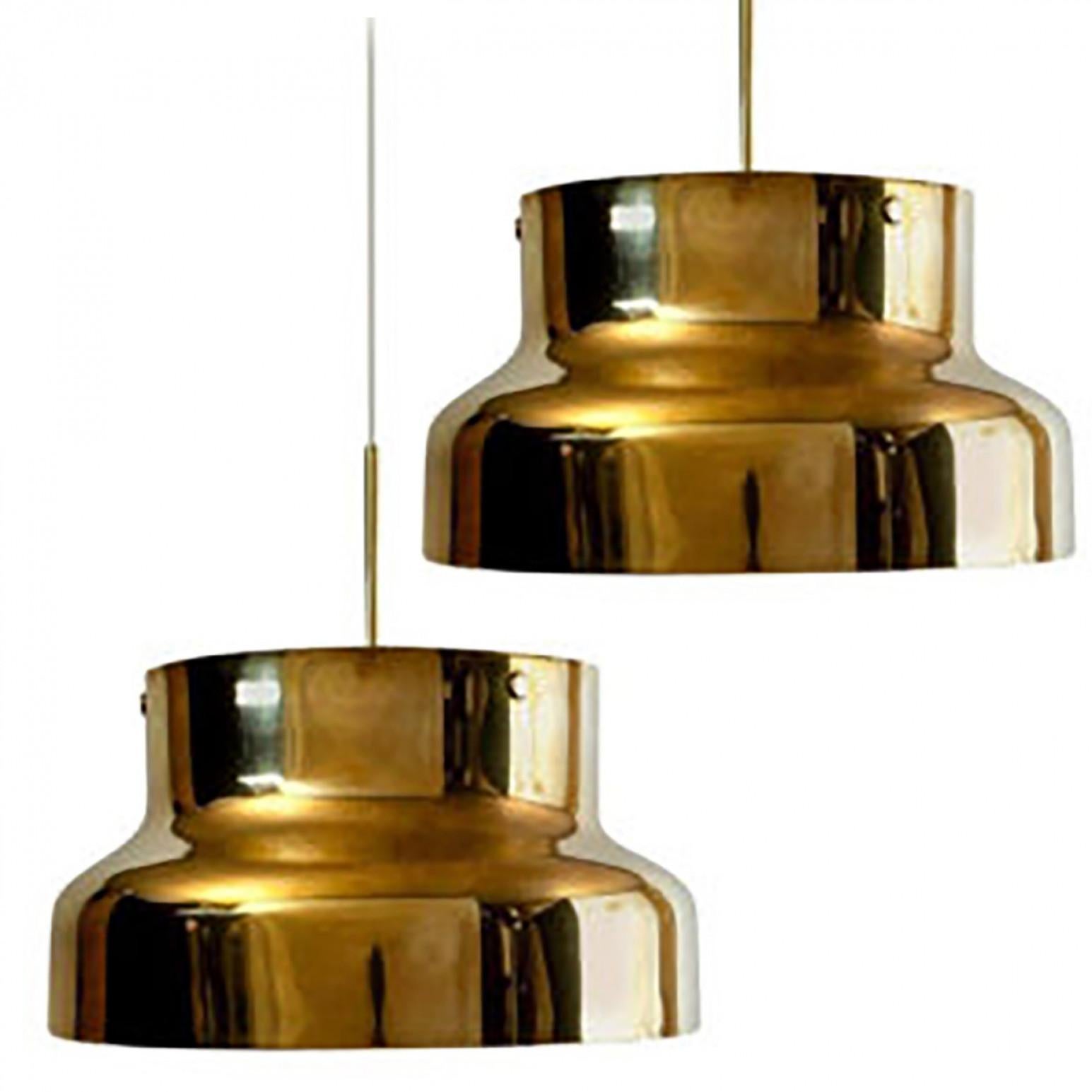 Other Golden Solid Brass Bumling by Anders Pehrson for Atelje Lyktan, 1960s For Sale