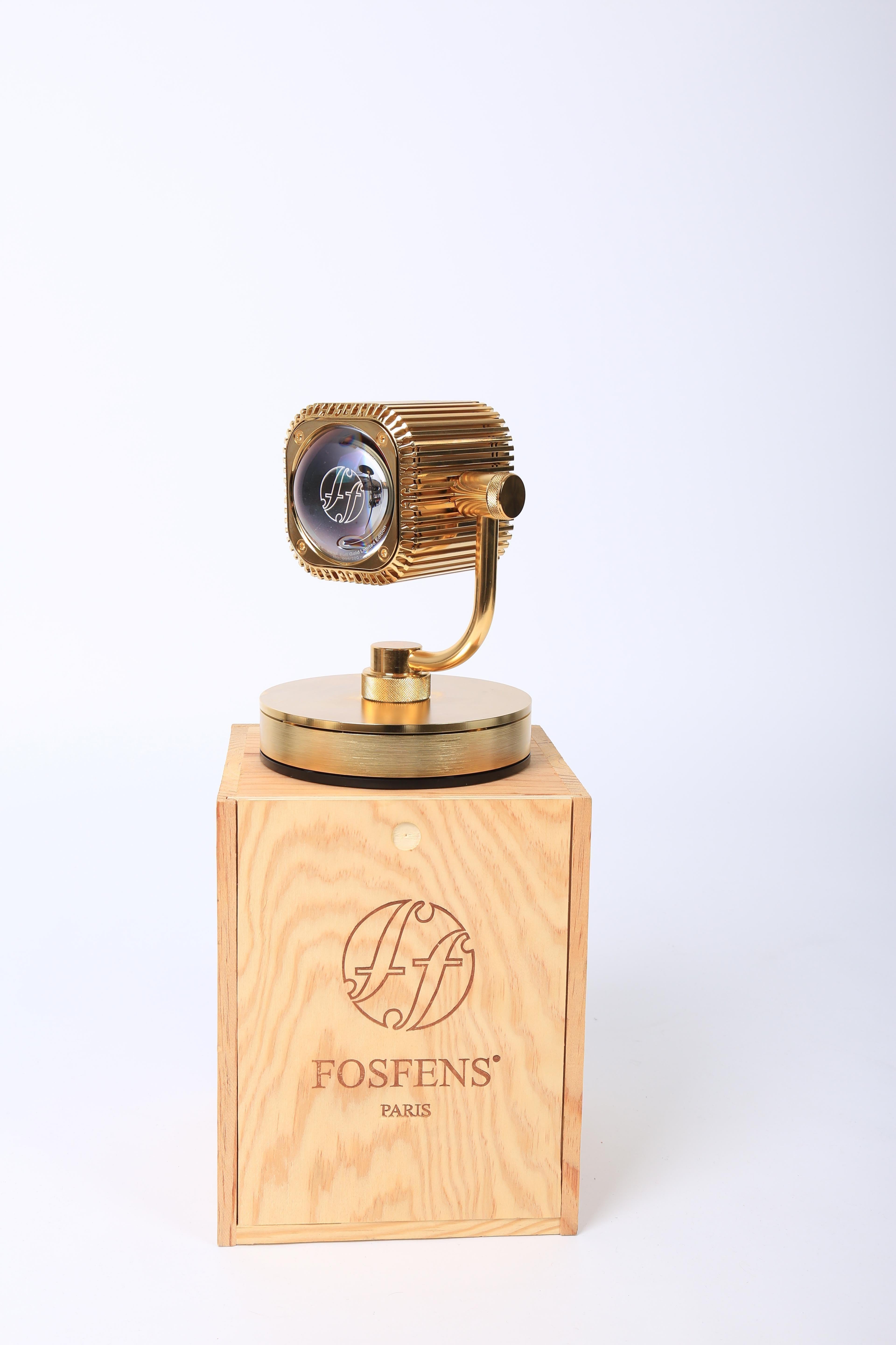 French Golden Spot Corduroy Studio Series by Fosfens For Sale
